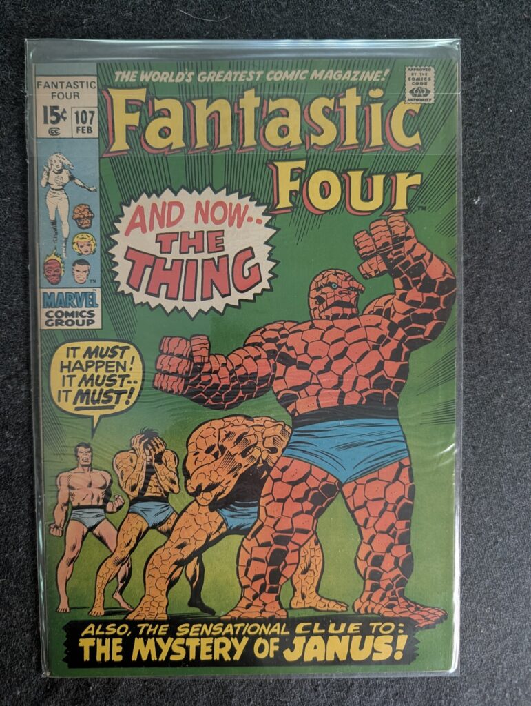 Fantastic Four #107 front cover