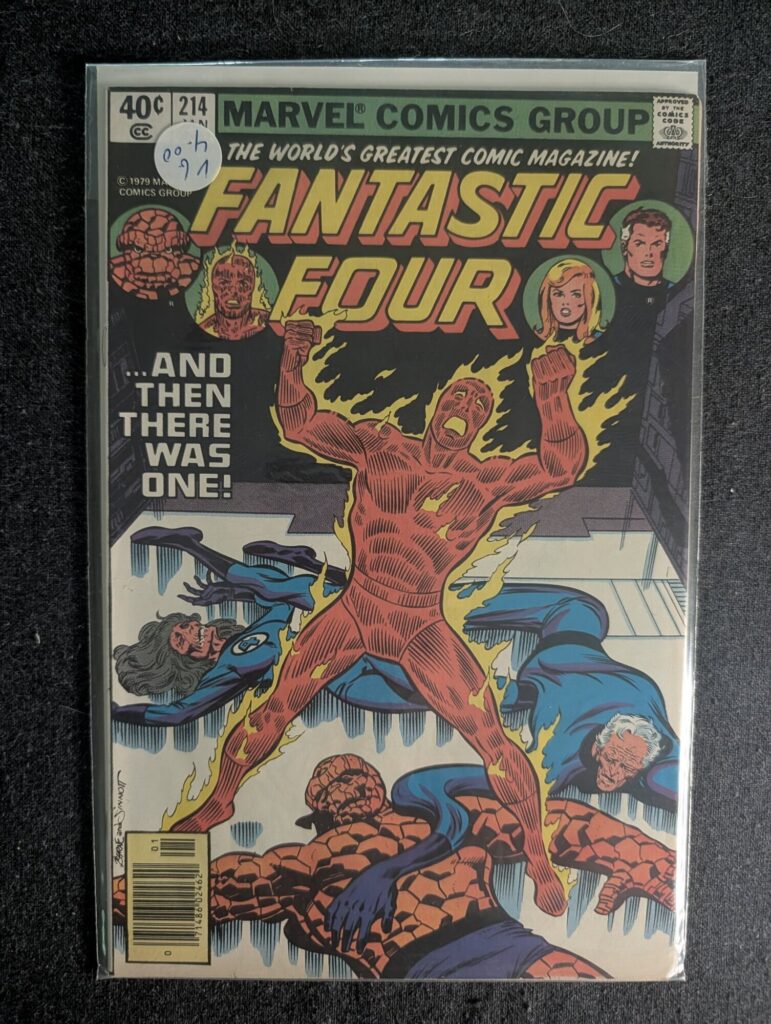 Fantastic Four #214 front cover