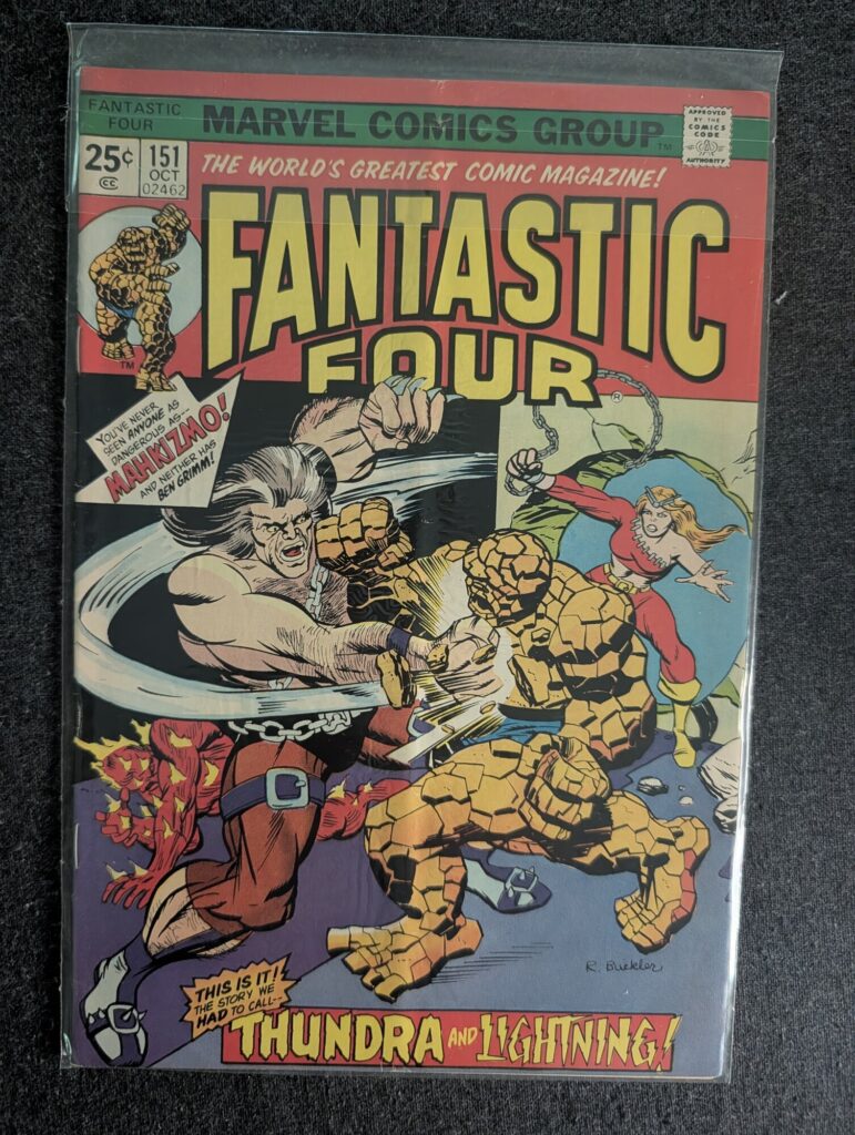 Fantastic Four #151 front cover