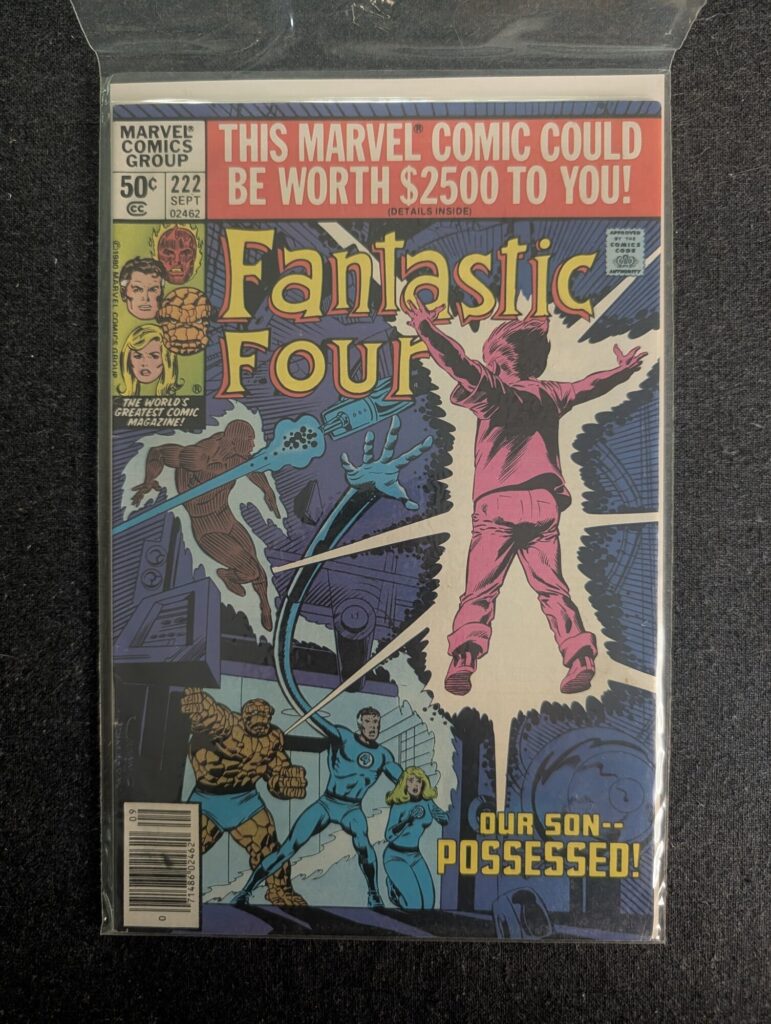 Fantastic Four #222 front cover