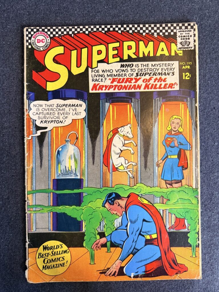 Superman #195 front cover