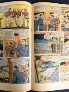 Superman #182 interior page