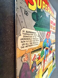 Superman #179 spine