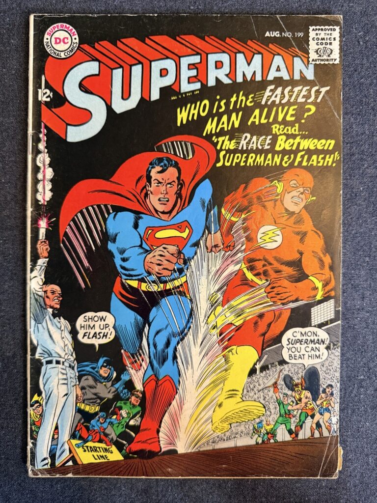 Superman #199 front cover