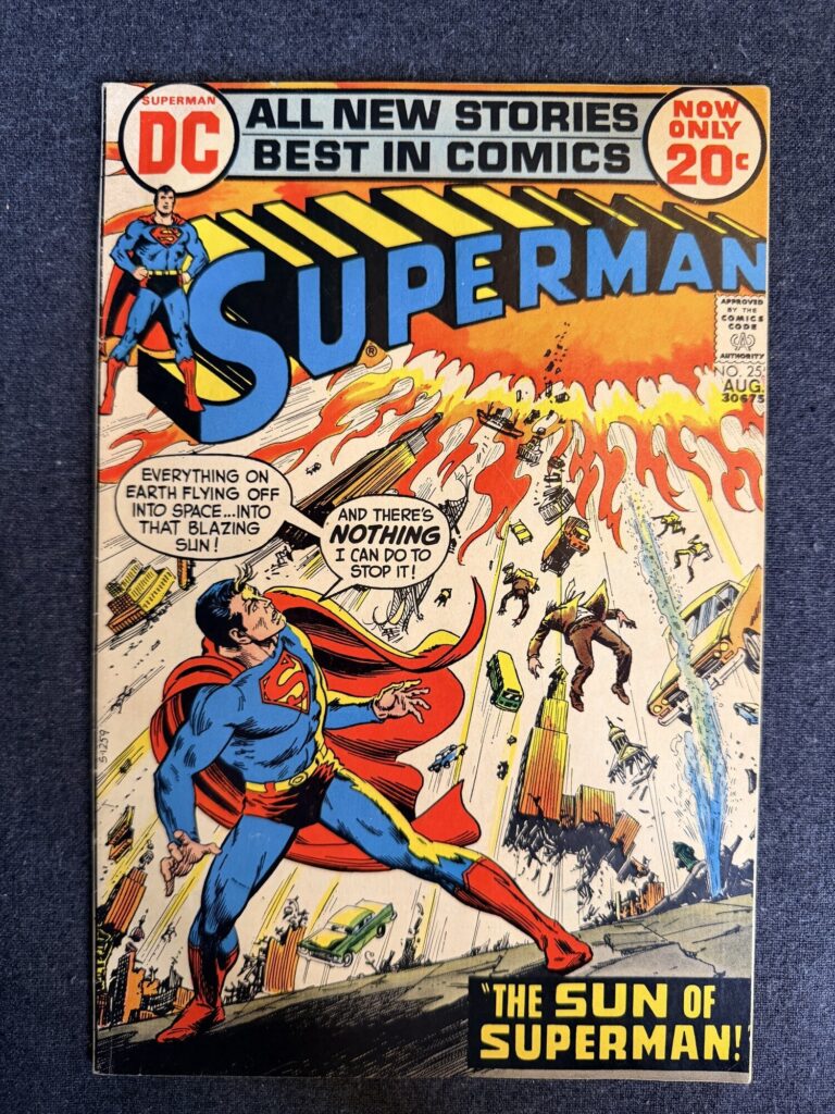 Superman #255 front cover