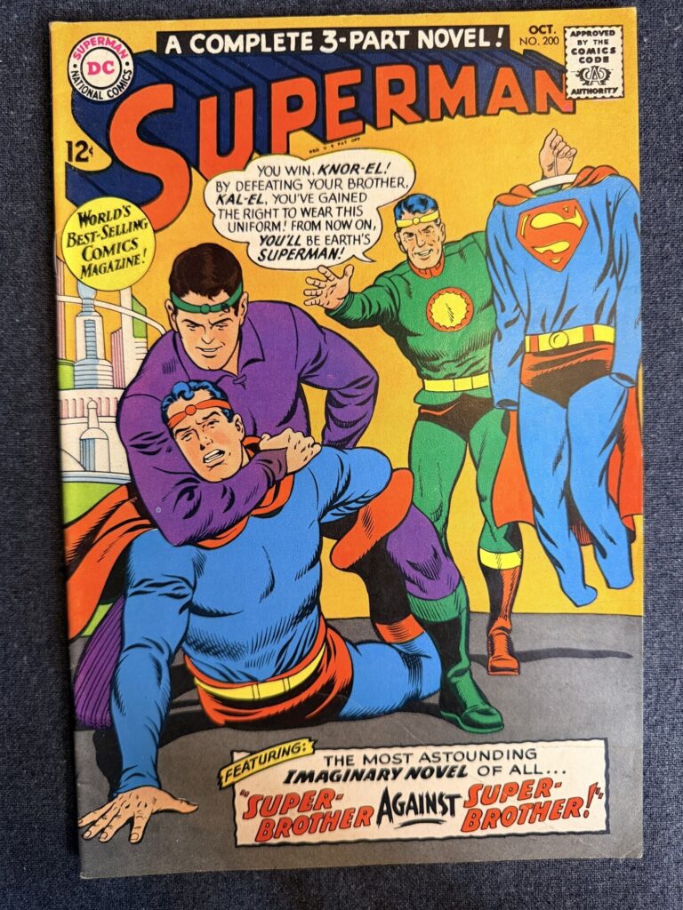 Superman #200 front cover