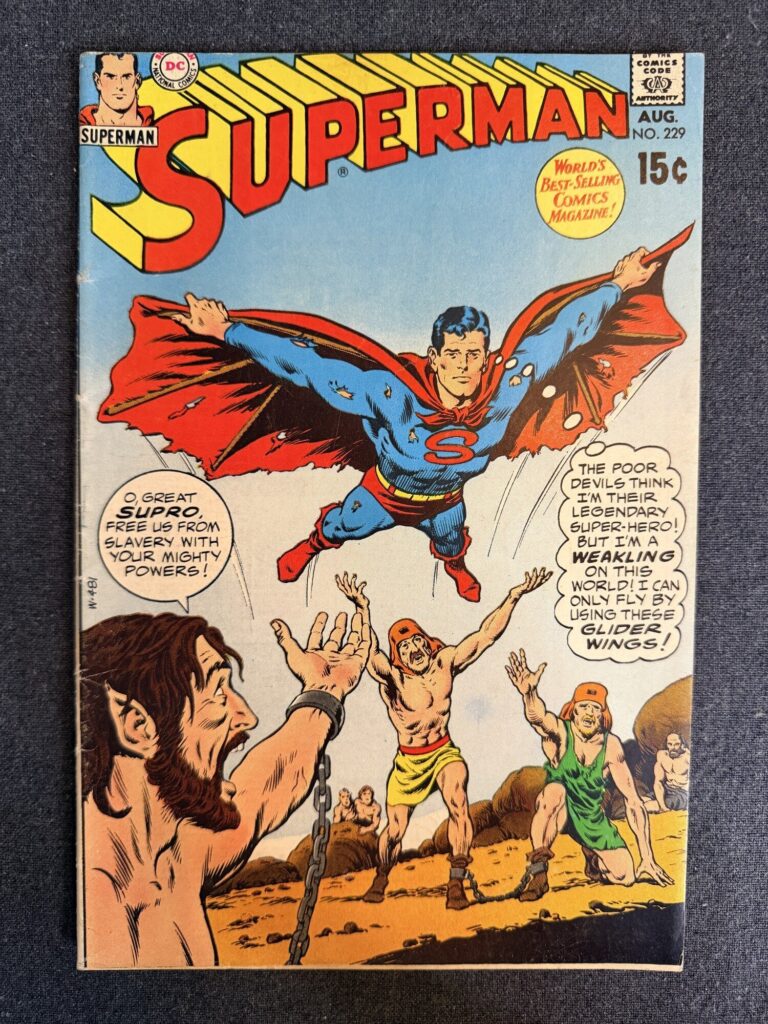 Superman #229 front cover