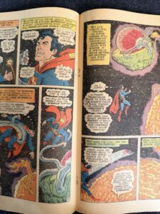 Superman #255 interior page