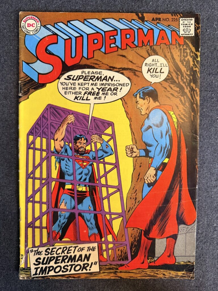 Superman #225 front cover