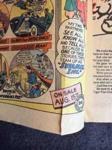 Superman #200 close-up