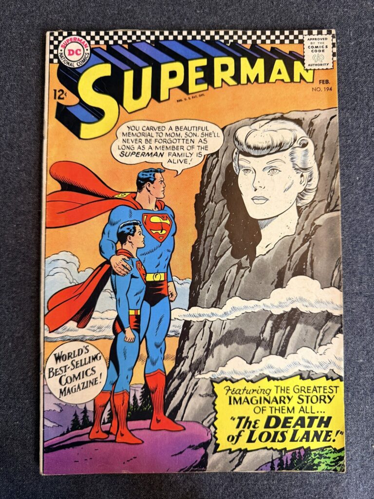 Superman #194 front cover