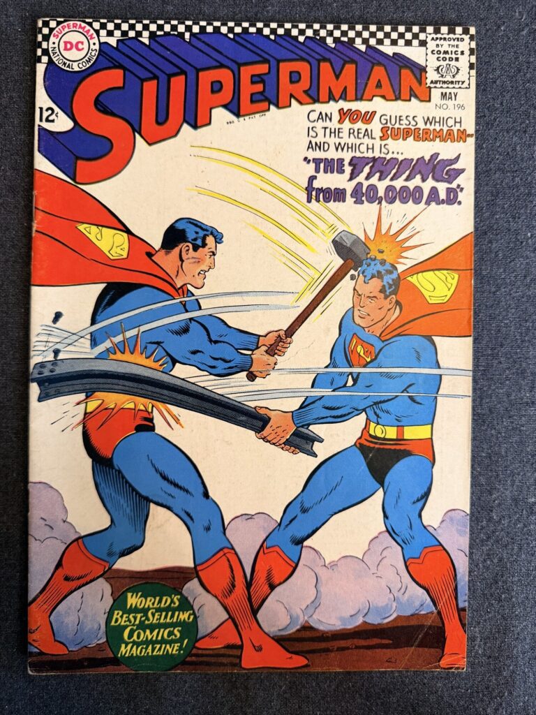 Superman #196 front cover