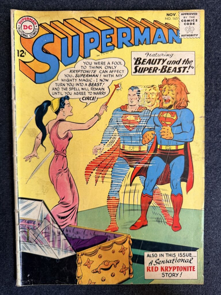 Superman #165 front cover