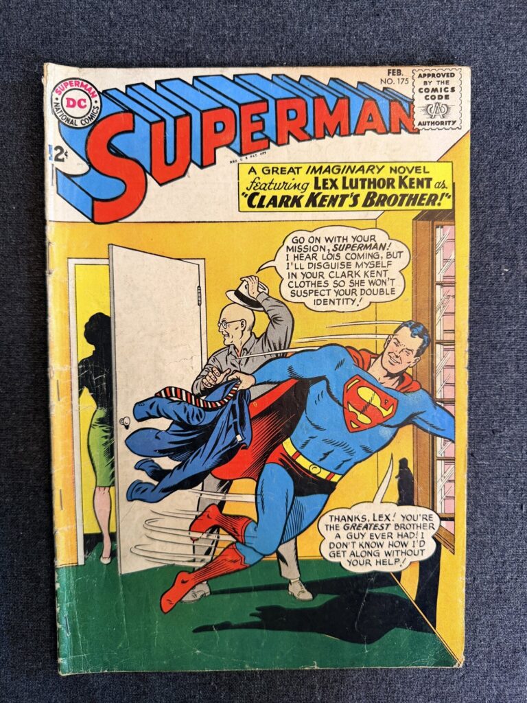 Superman #175 front cover