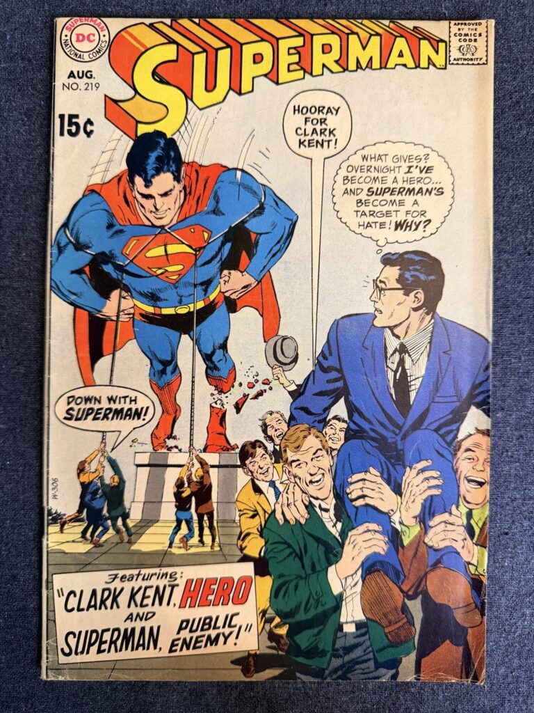 Superman #219 front cover