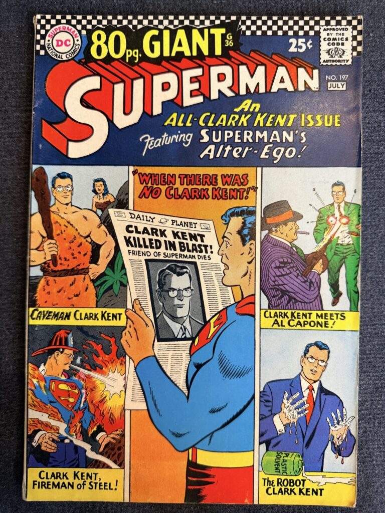 Superman #197 front cover