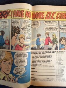 Superman #248 interior page