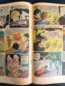 Superman #214 interior page