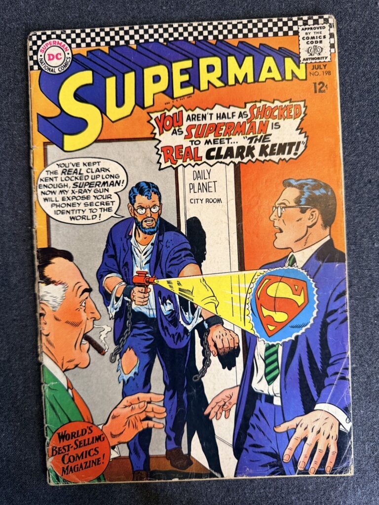 Superman #198 front cover