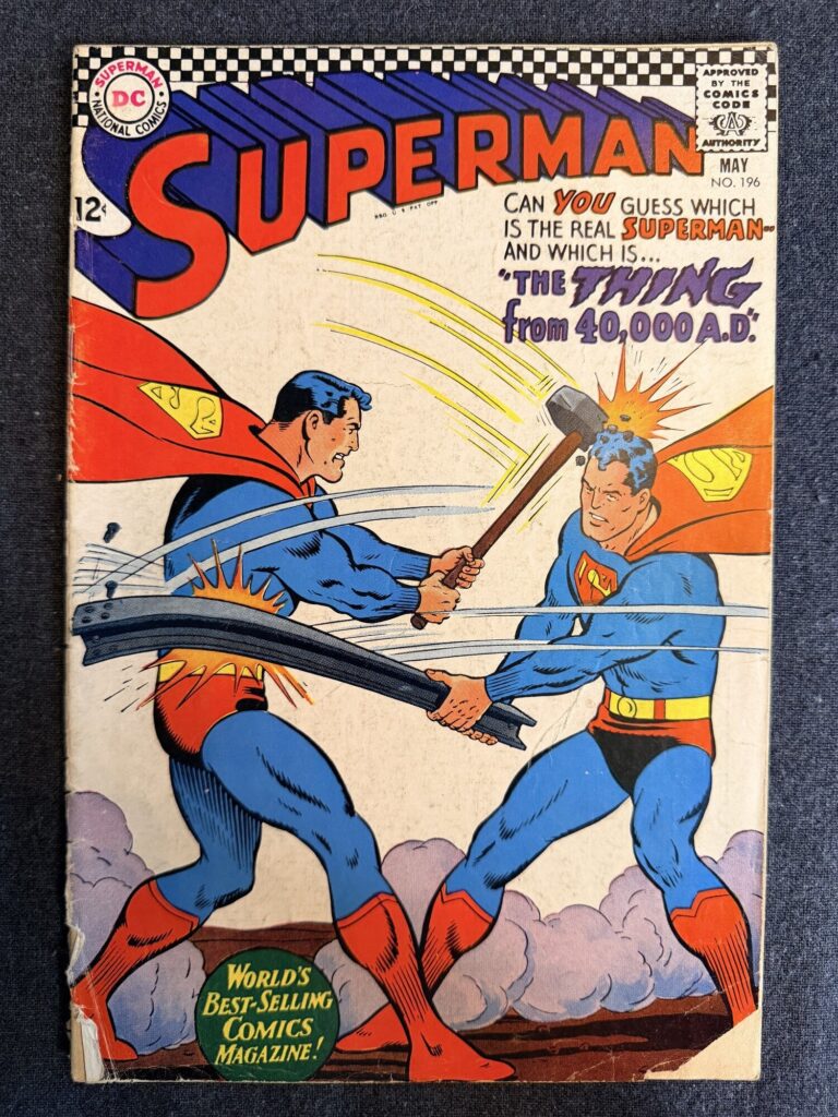 Superman #196 front cover