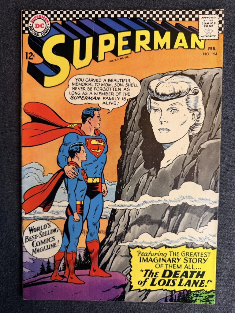 Superman #194 front cover