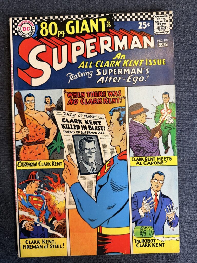 Superman #197 front cover