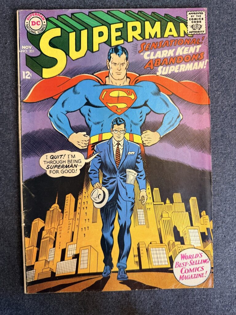 Superman #201 front cover