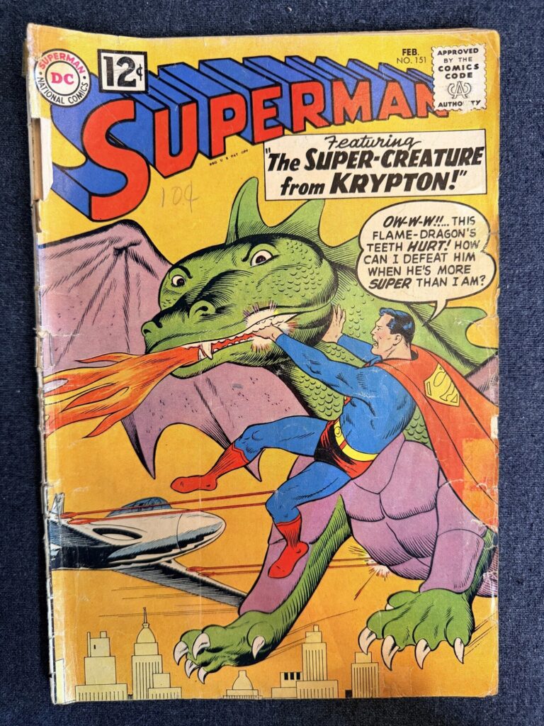 Superman #151 front cover