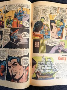 Superman #213 interior page