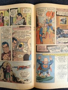 Superman #231 interior page