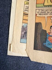 Superman #199 close-up