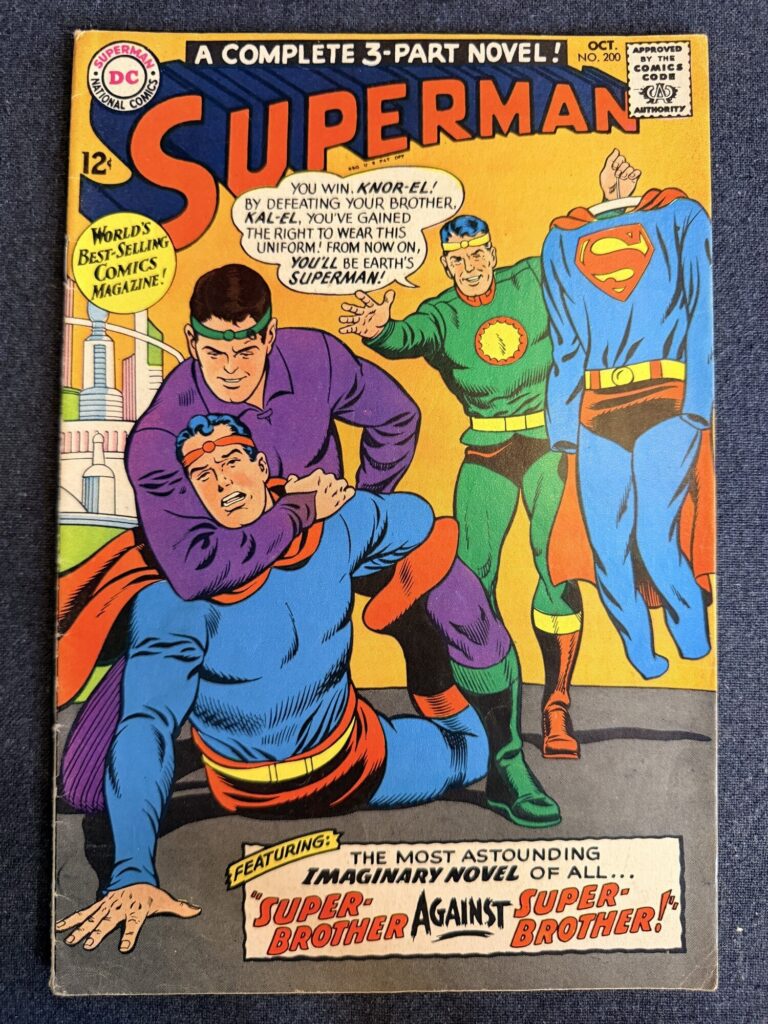 Superman #200 front cover