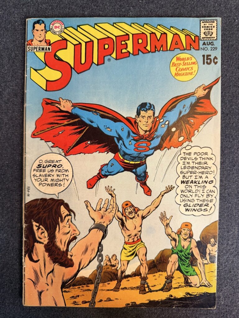Superman #229 front cover