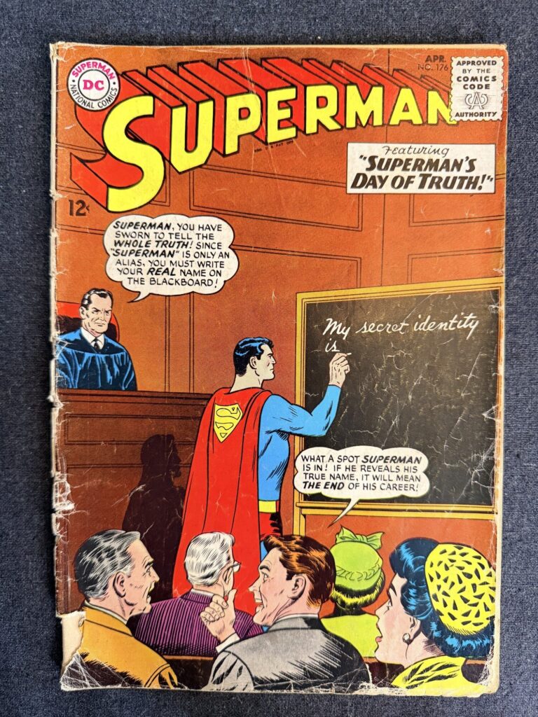 Superman #176 front cover