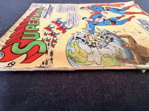 Superman #169 spine