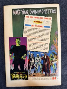Superman #165 back cover